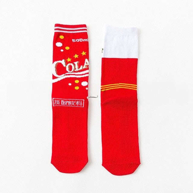Cute Cartoon Food Socks - Banana, Avocado & More