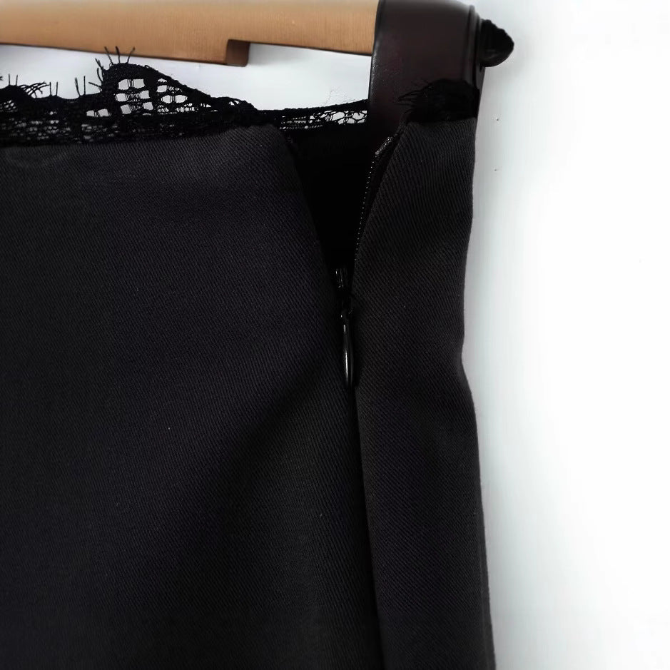 Lace Half Body Short Skirt