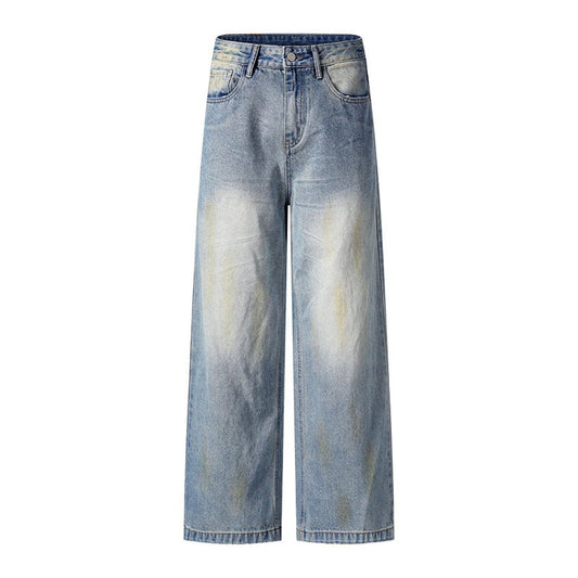 Harajuku Style Wide-Leg Trousers for Men and Women
