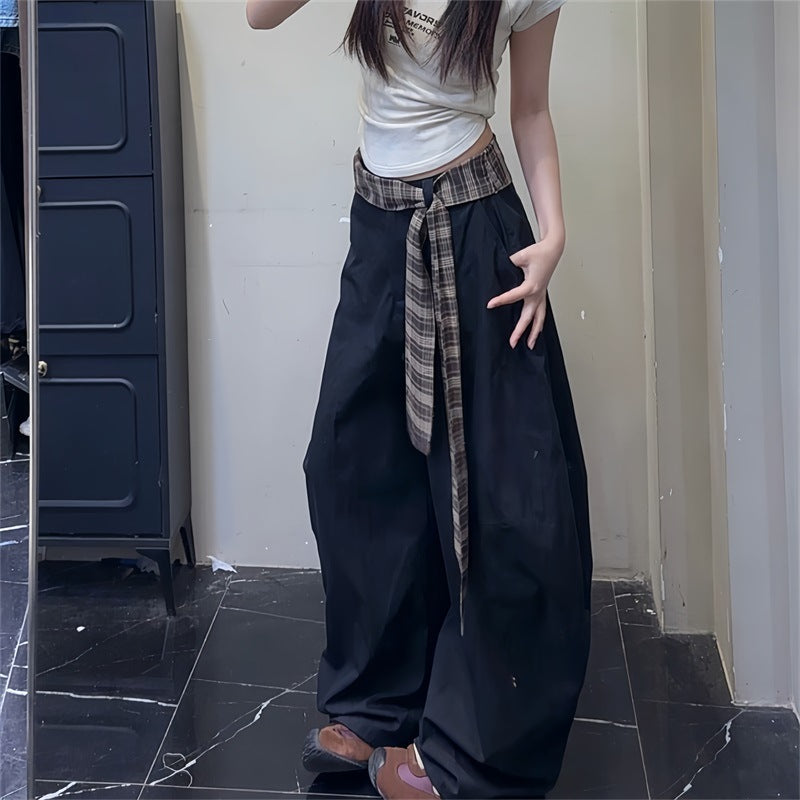 Playful Harajuku Wide Leg Casual Pants