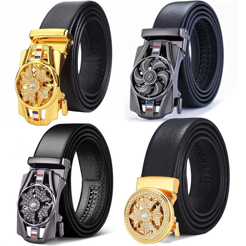 Harajuku Inspired Men's Versatile Automatic Buckle Belt