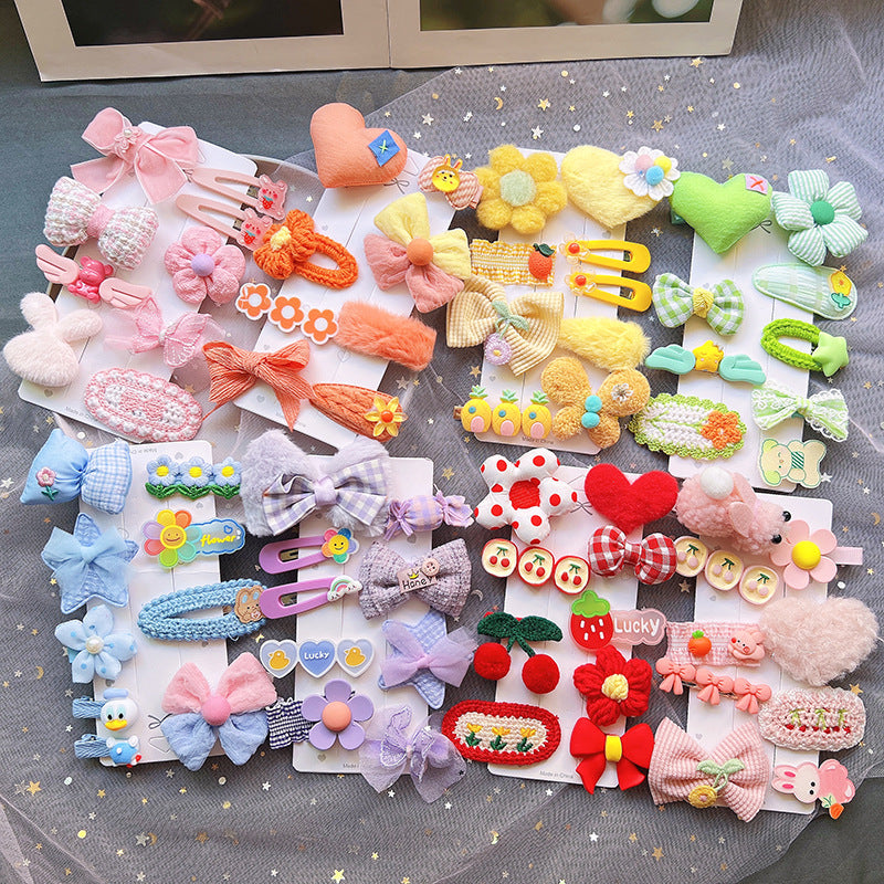 Children's Plush Hair Clip - Hair Accessories for Little Girls - Cute Headwear