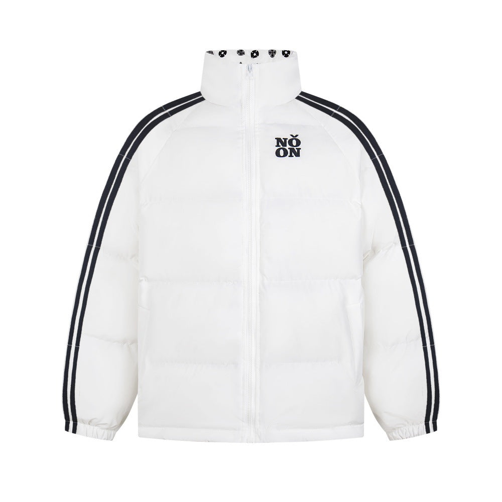 High Collar Cotton Bubble Coat