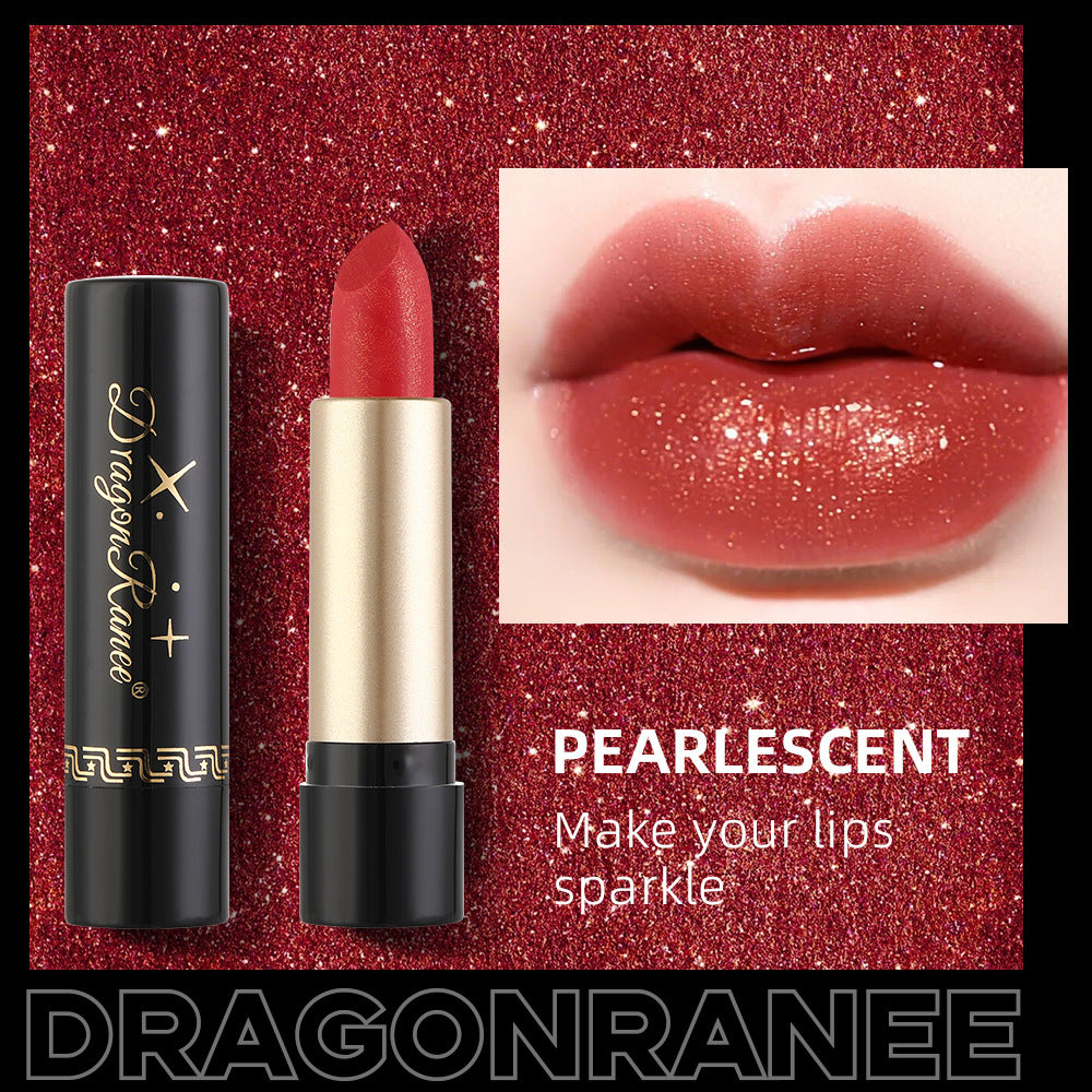 Gilt Pearlescent Dragon Fruit Peach Pink Lipstick