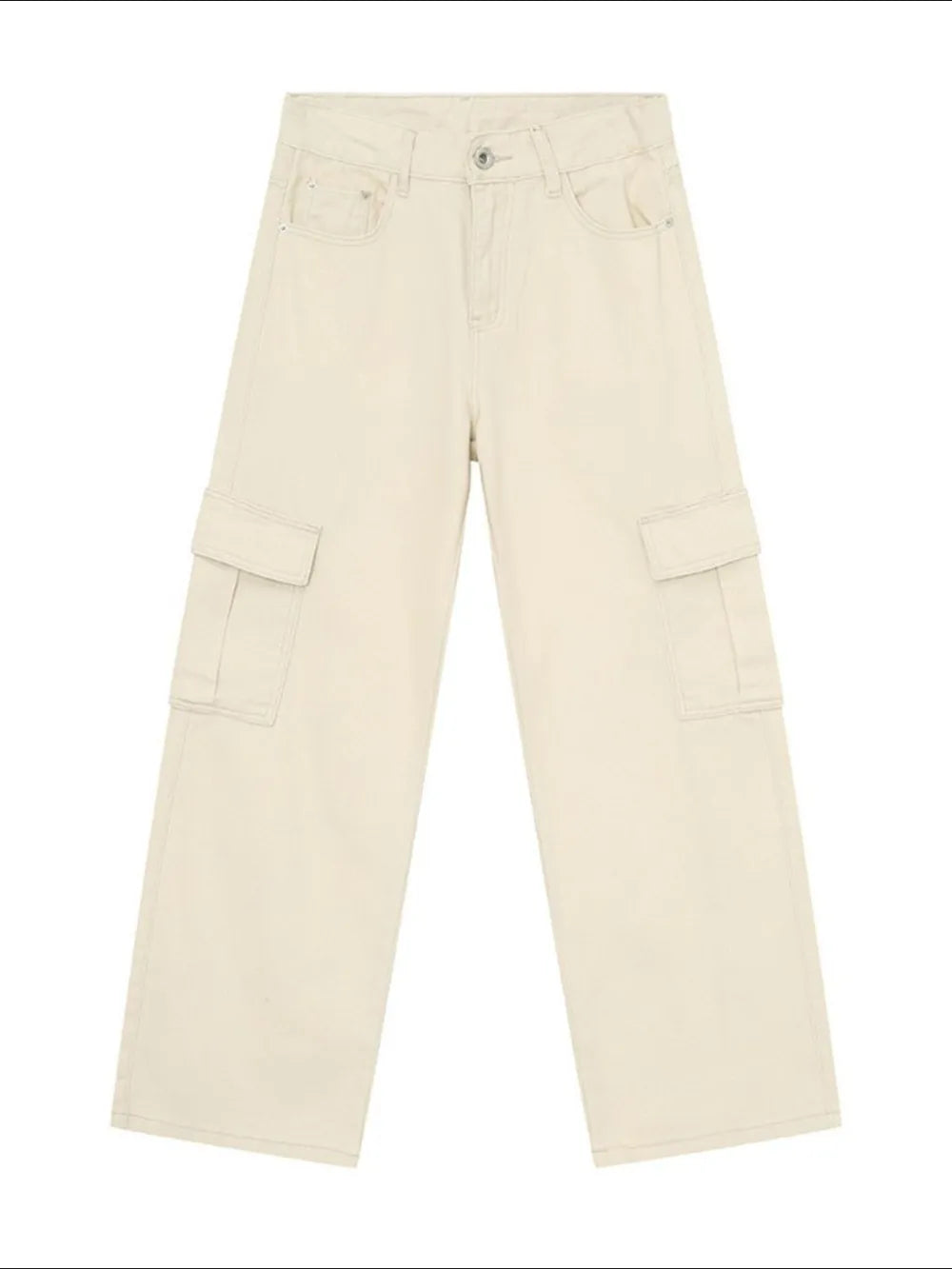 Harajuku Wide Leg Cargo Jeans