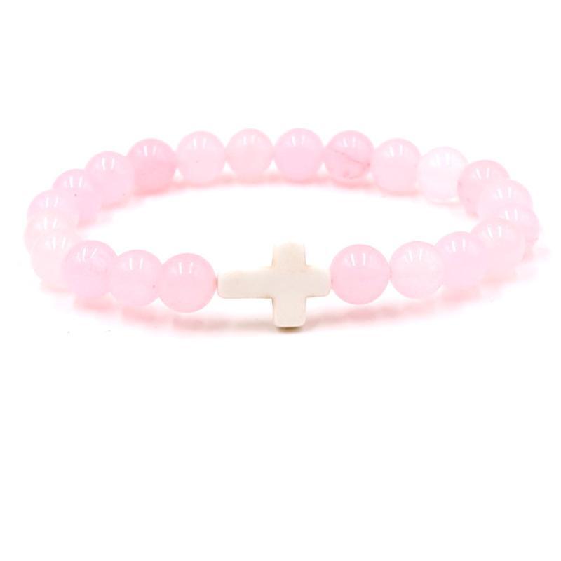 Harajuku Style Bead Jewelry Cross Bracelet