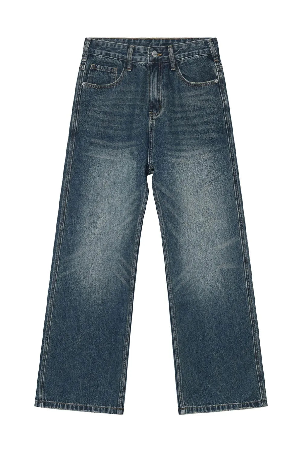 Harajuku Style Bootcut Jeans with Pockets