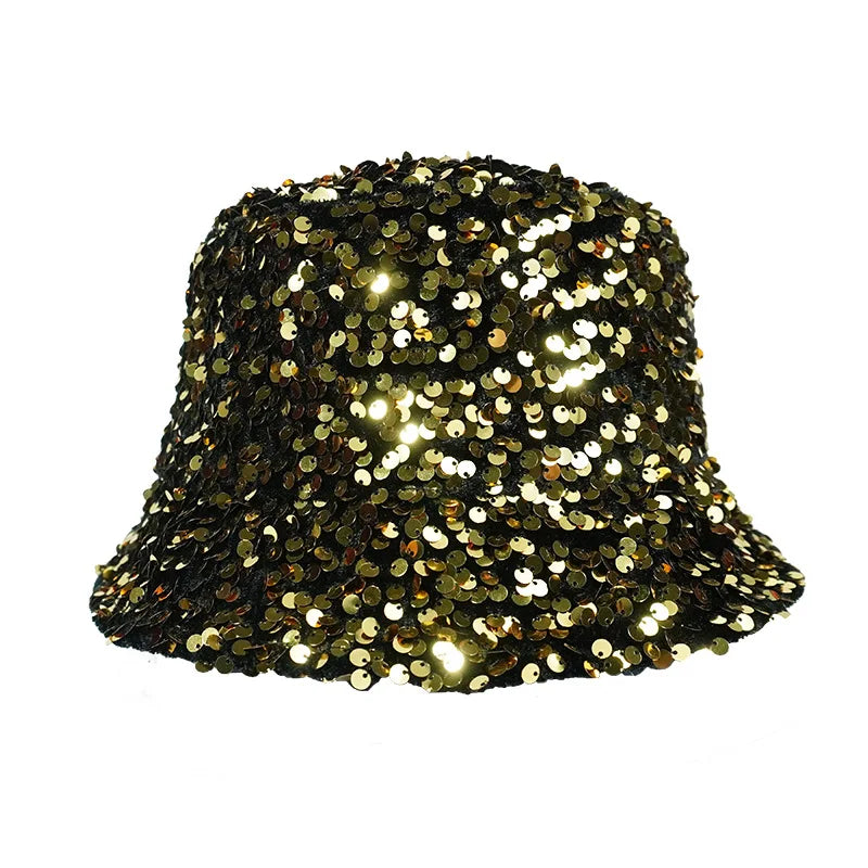 Reversible Sequin Fisherman Bucket Hat for Kids