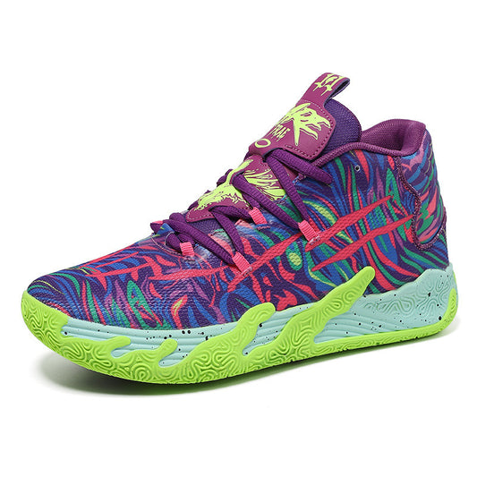 Purple MB.03 Shock-Absorbing Basketball Shoes