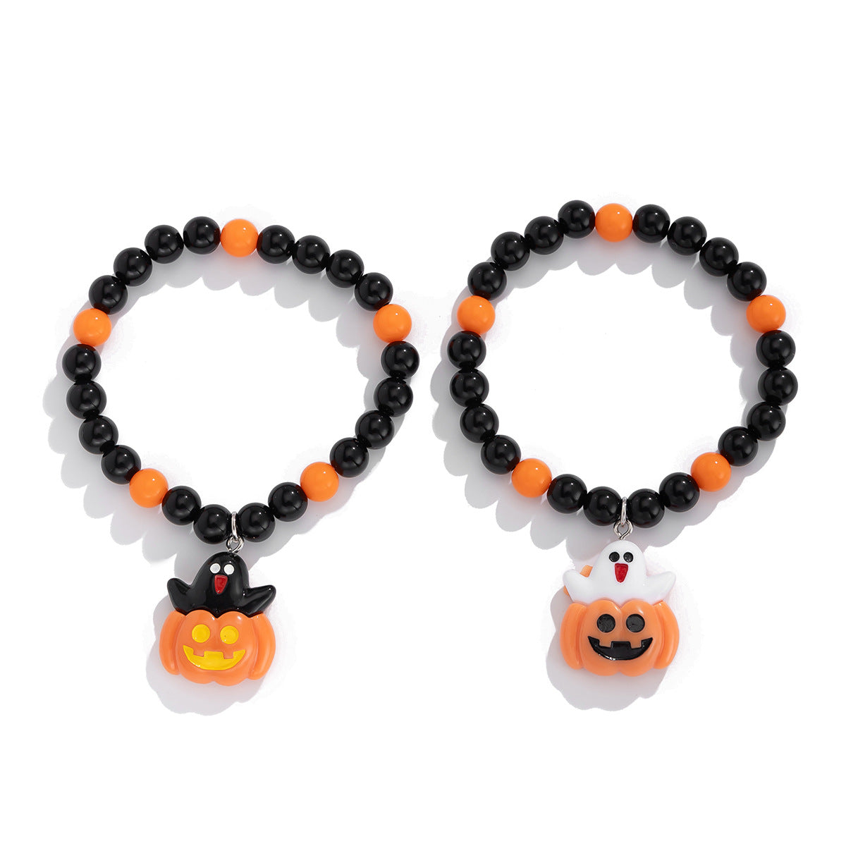 Ghost Pumpkin Bracelet Halloween Party Ghost Witch Bracelet