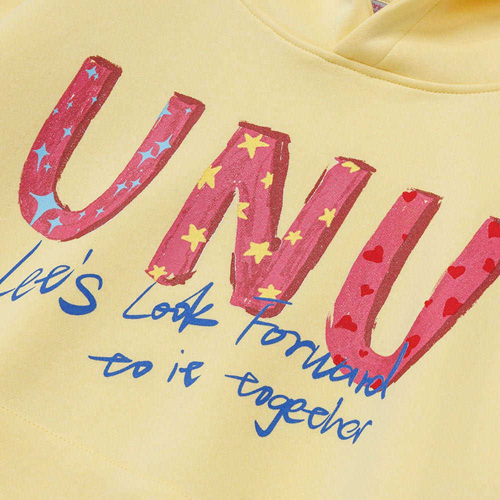 Hand Drawn Graffiti Letter Hoodie Sweatshirt