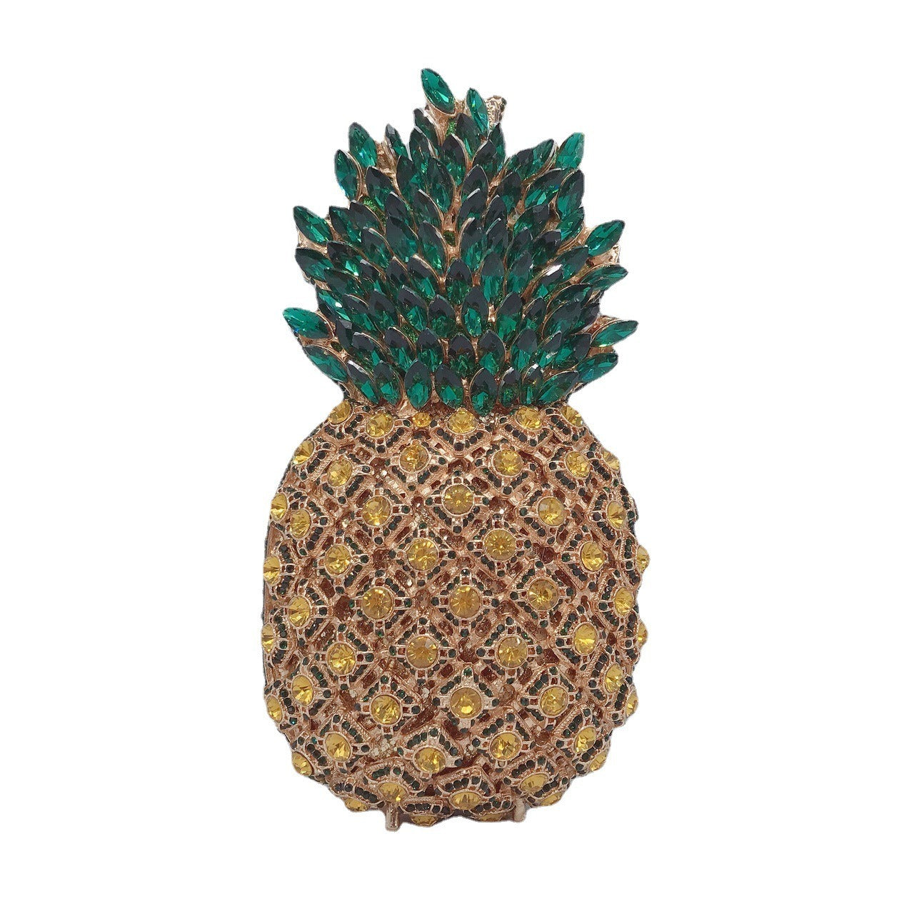 Pineapple Diamond Handheld Bag - Harajuku Style