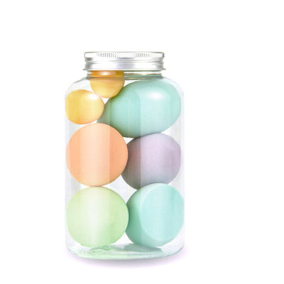 7 PCS Playful Makeup Sponge Set - Dual Use Beauty Eggs
