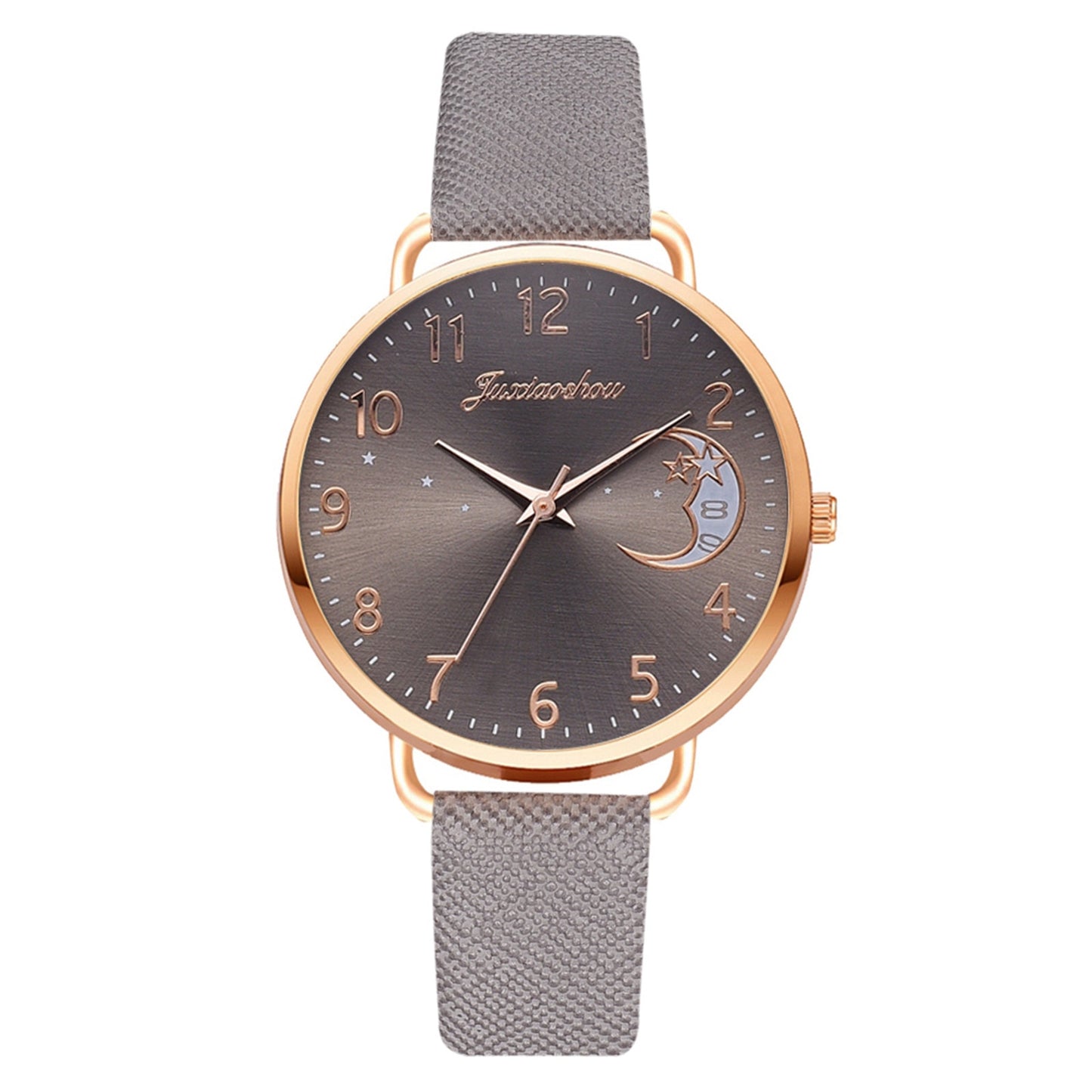 Luxury Leather Band Women's Wrist Watch - Harajuku Style