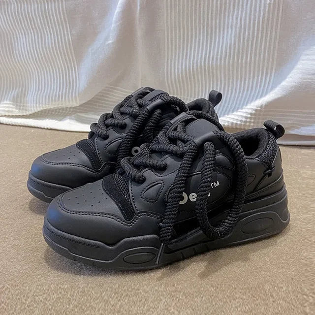 Harajuku Style Skateboard Sneakers for Men