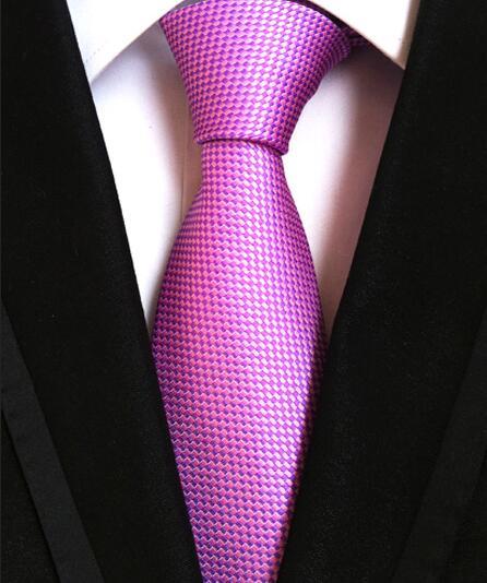 Classic Yellow & Navy Blue Striped Silk Tie