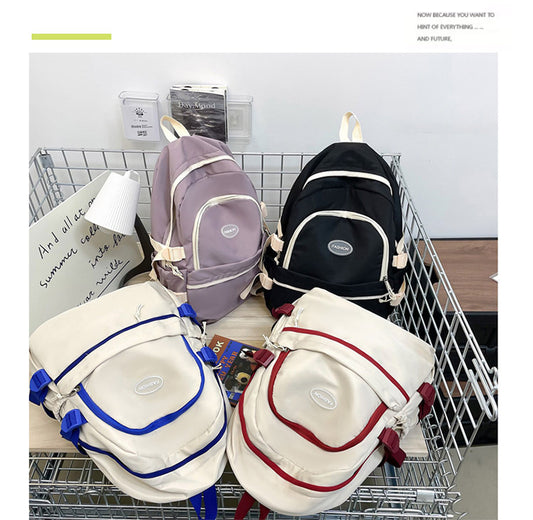 Large Capacity Student Schoolbag - Harajuku Style