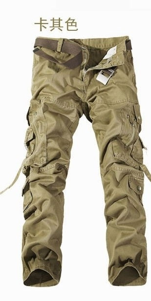 Harajuku Style Multi-Pocket Tactical Pants for Men