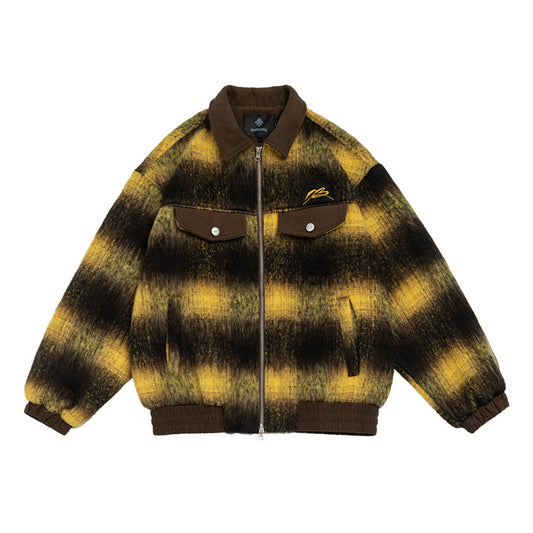 Harajuku Style Women's Striped Long Sleeve Jacket