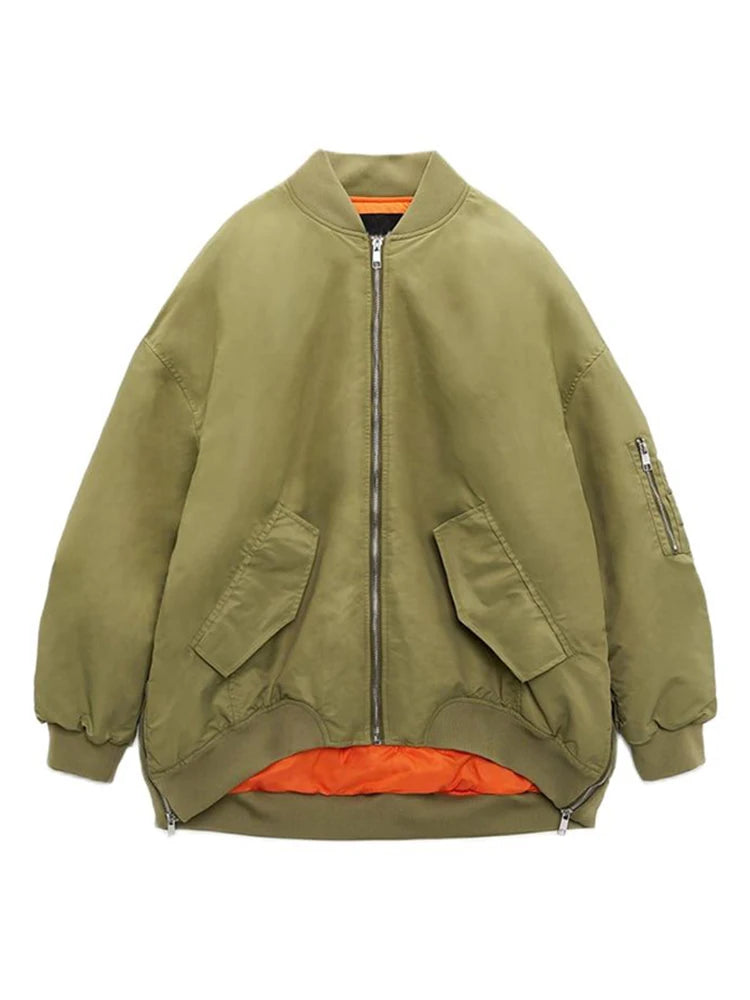 Harajuku Style Women's Casual Bomber Jacket