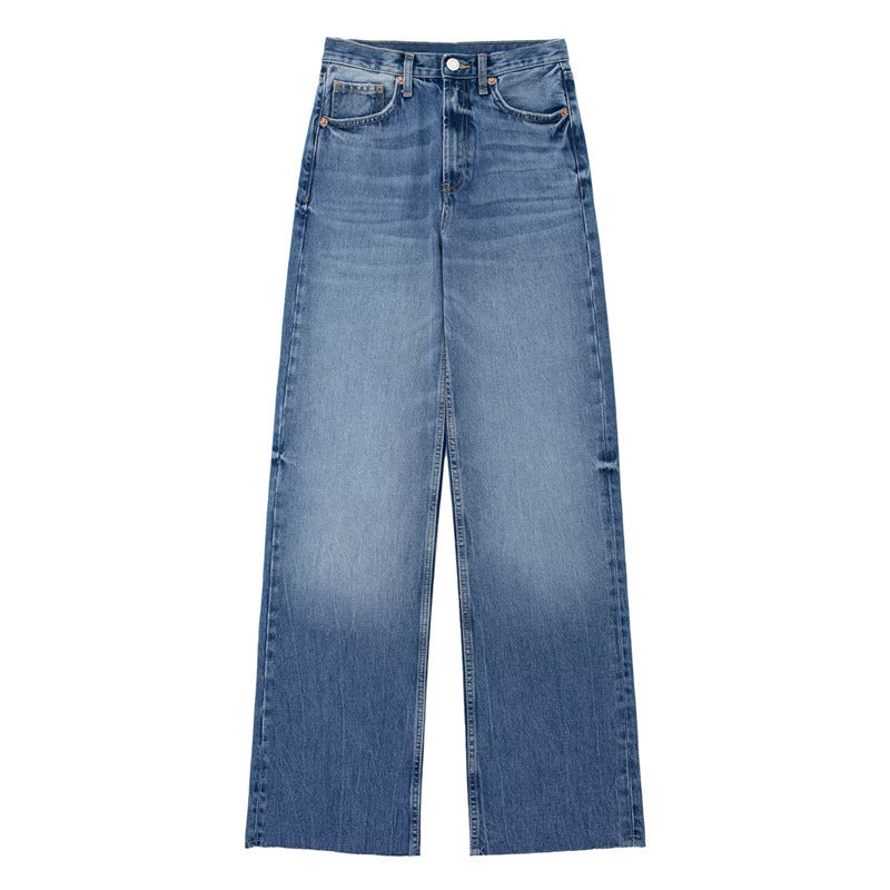 Harajuku Style Casual Loose Commuter Denim Pants