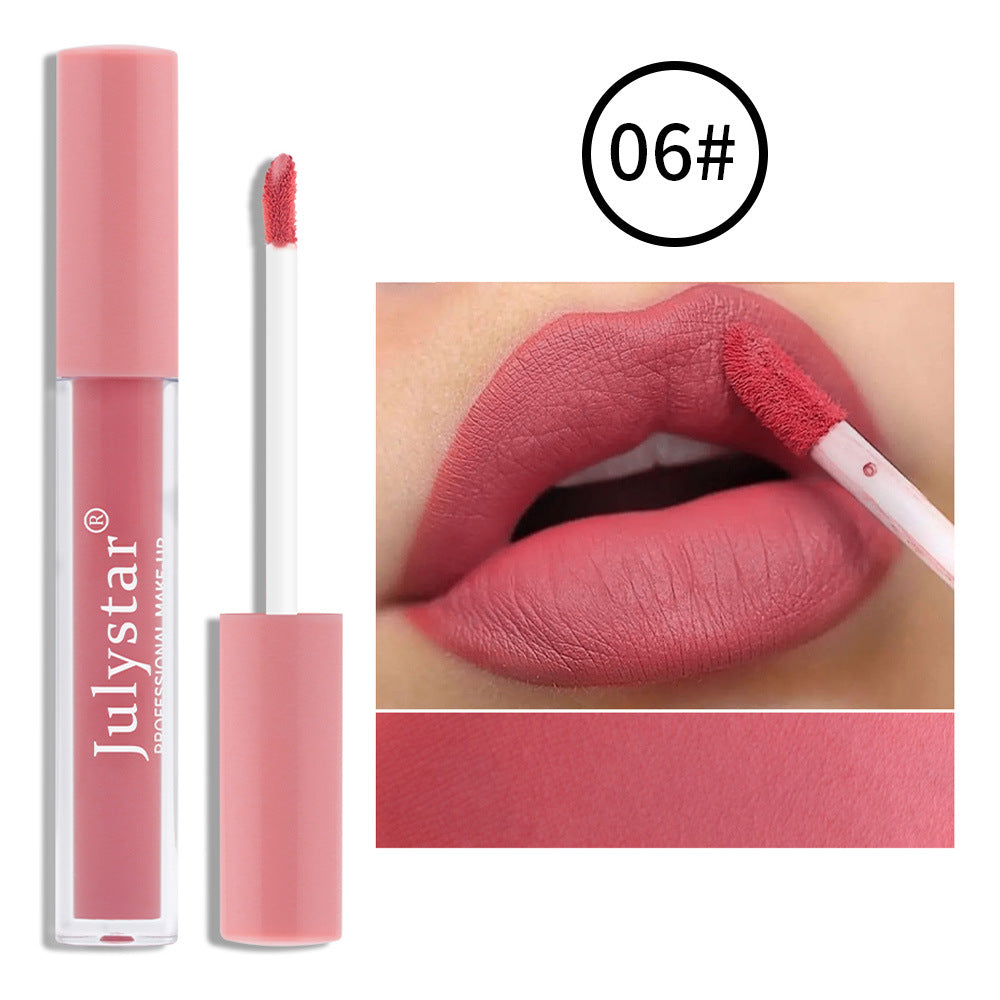 Fog Matte Makeup Free Ice Cream Lip Glaze - Velvet Finish