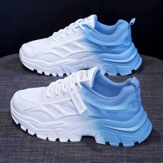 Harajuku Style Women’s Breathable Platform Sneakers