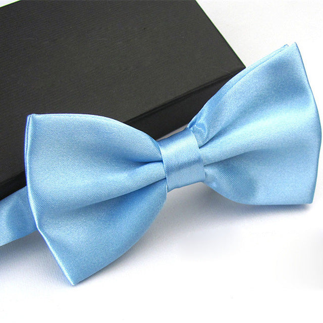 Classic Satin Bow Tie for Men