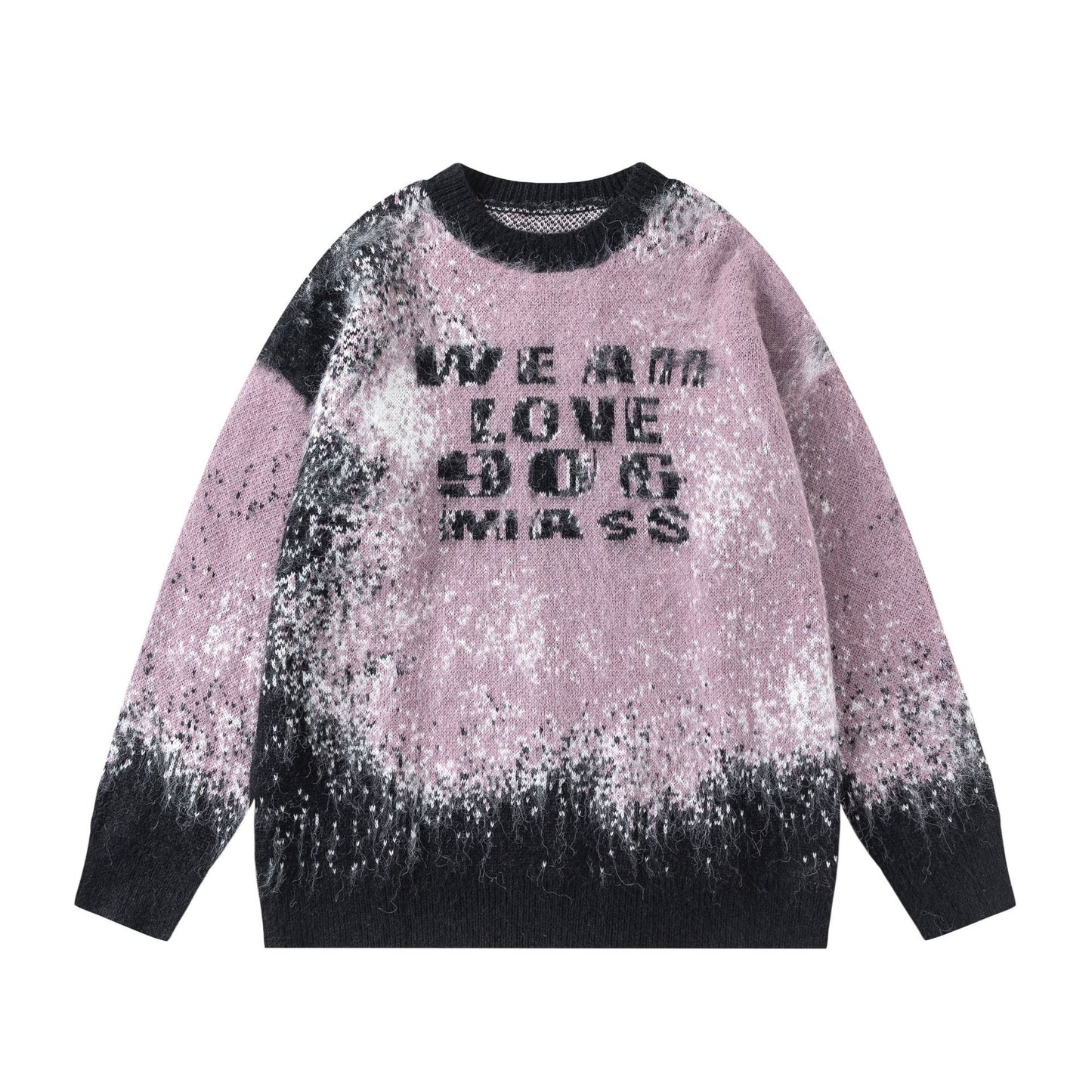 Gradient Velvet Sweater