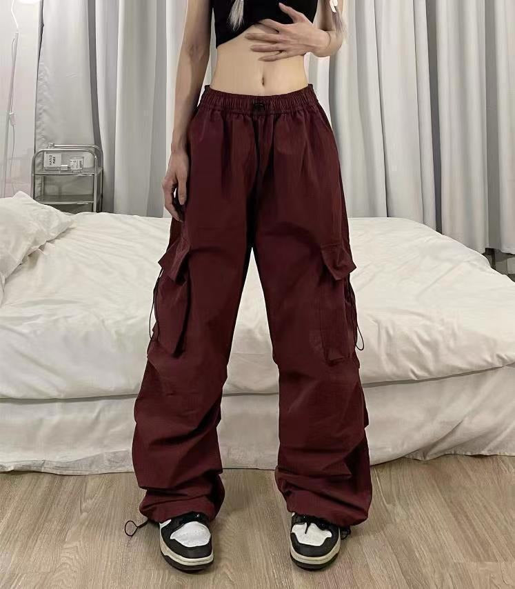Men's Harajuku Style Loose Straight Overalls