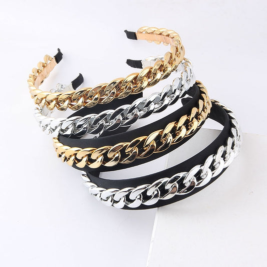 Bohemian Vintage Metal Chain Hairband