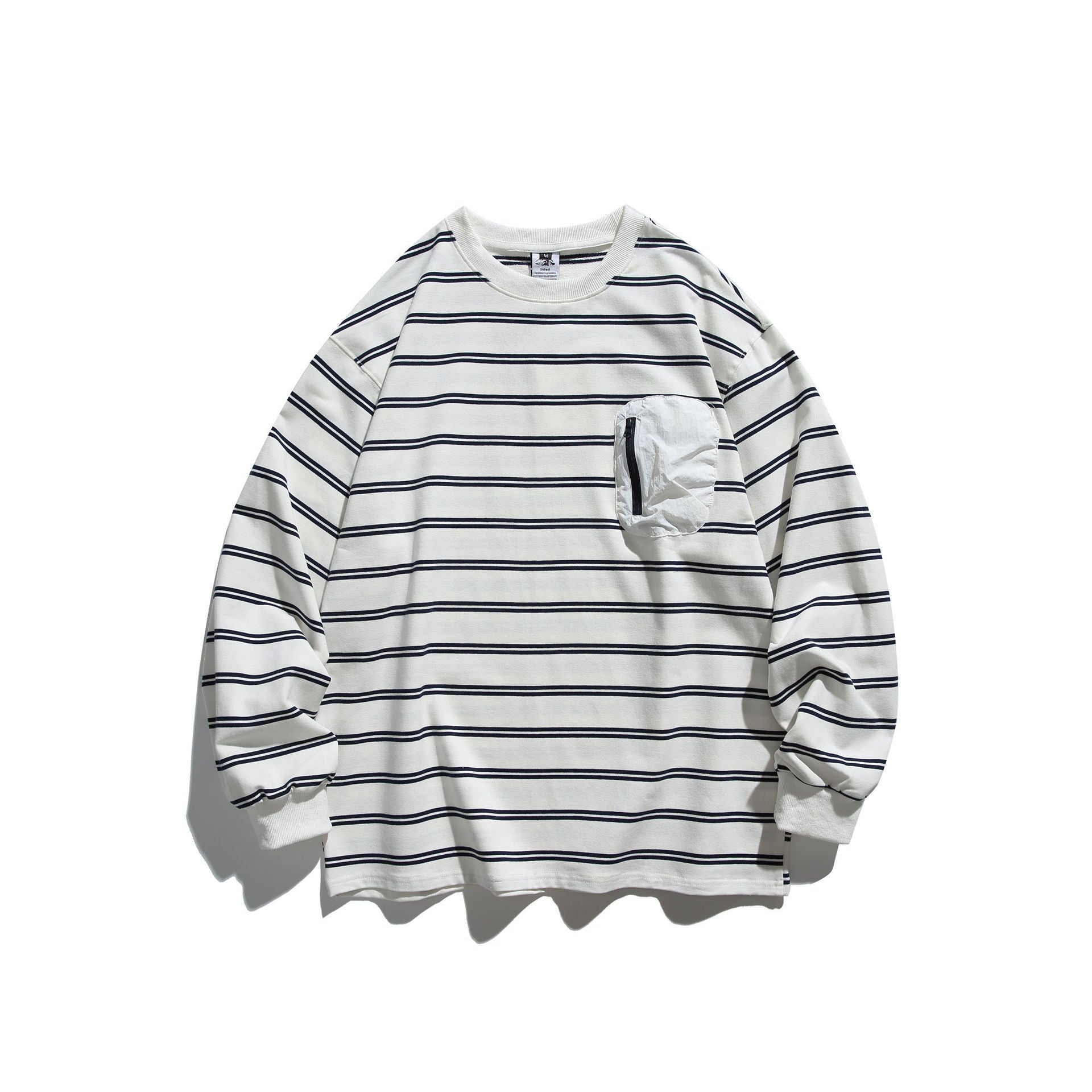 Playful Striped Long Sleeved T-Shirt for Casual Wear