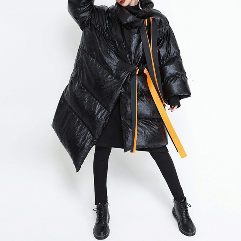 Harajuku Style Irregular Strap Coat - Street Fashion Staple
