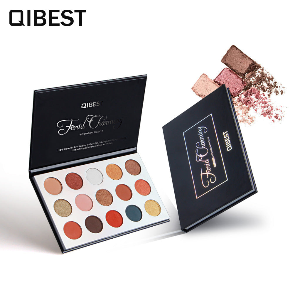 15-Color Harajuku Sunset Eyeshadow Palette