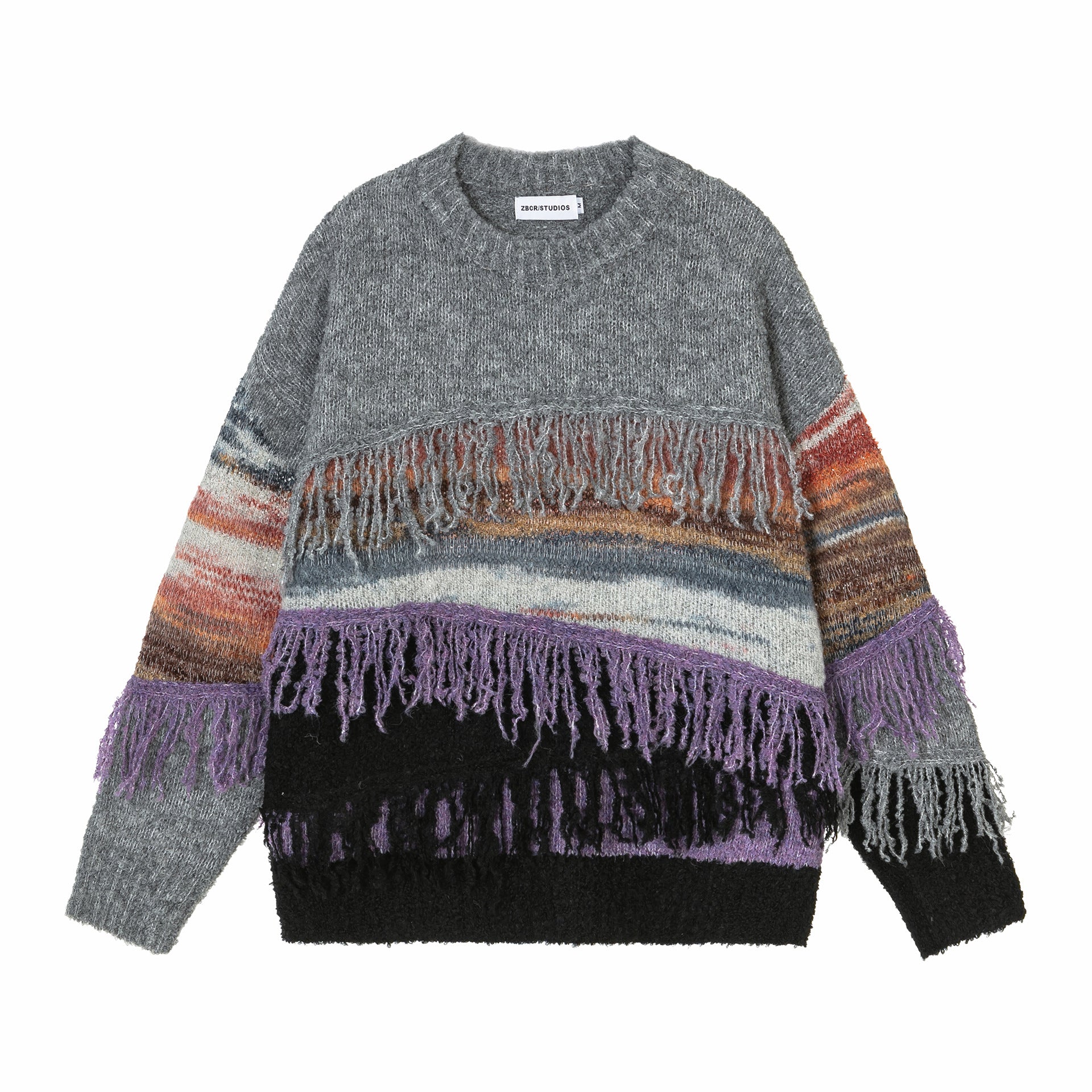 Tassel Teddy Velvet Sweater