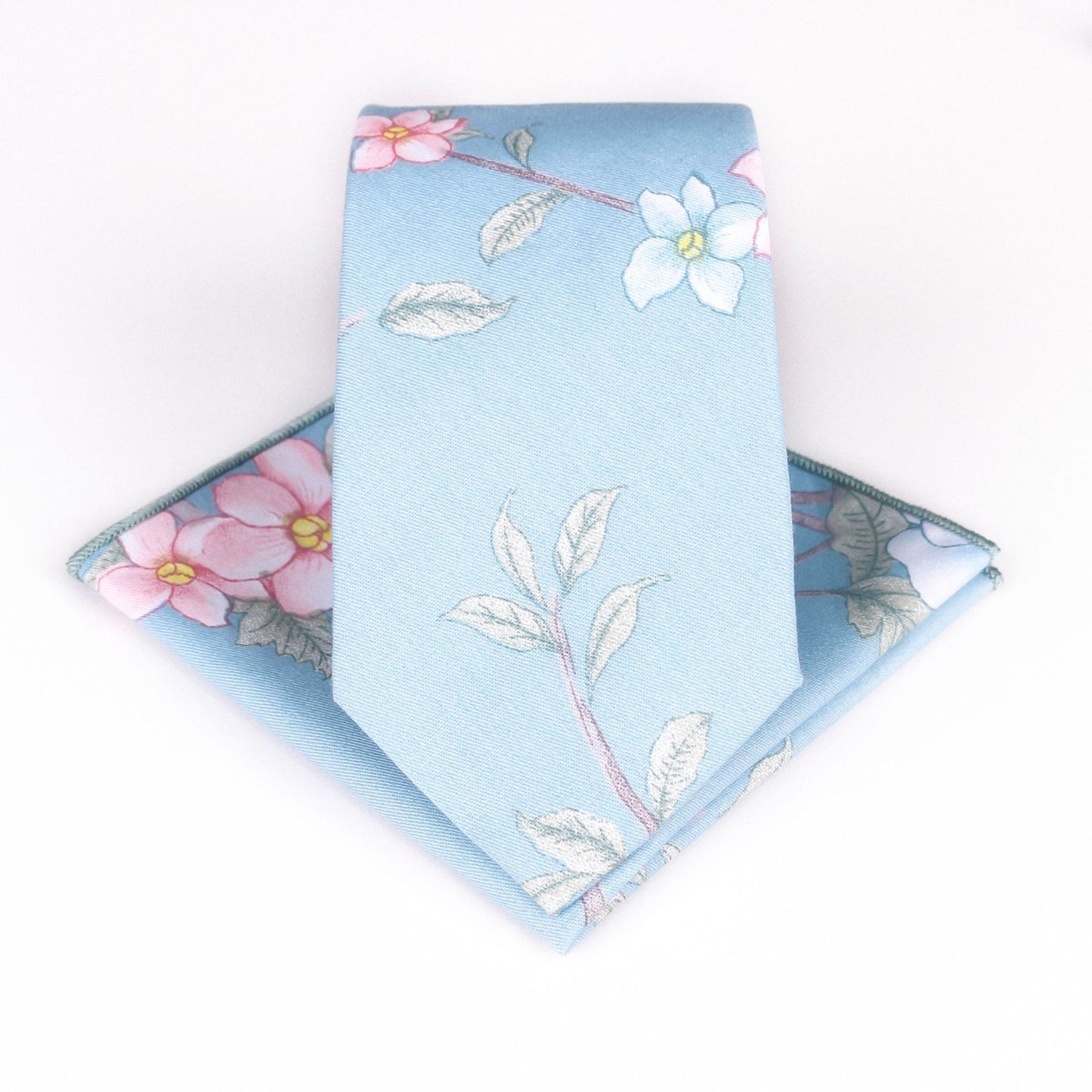 Fresh Pastoral Floral Cotton Tie Set