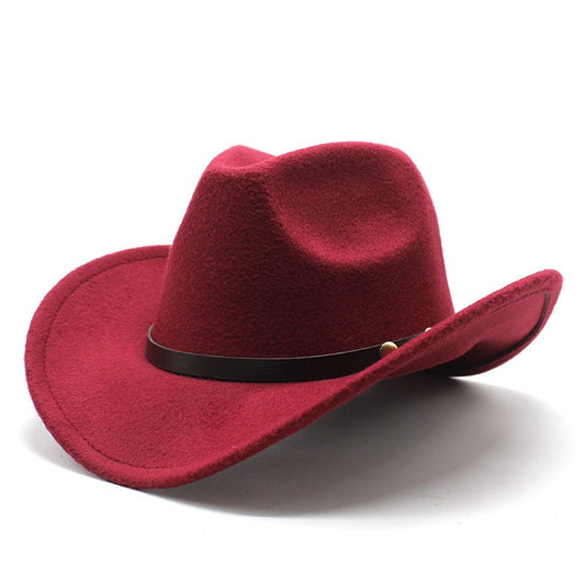 Harajuku Denim Hat – Stylish Western Inspired Felt Hat for All