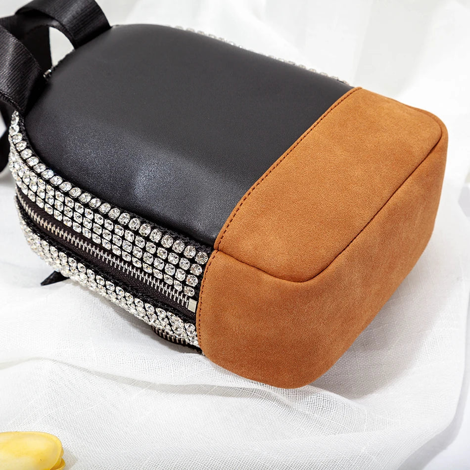 Kawaii Rhinestone Crossbody Bag - Harajuku Style