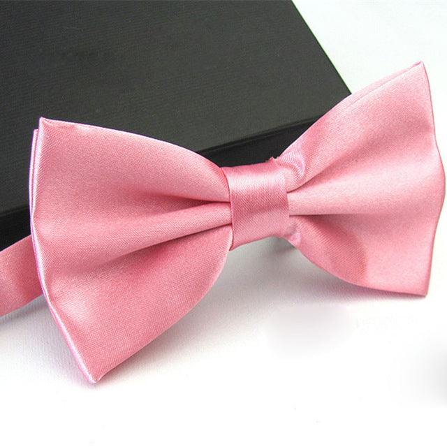 Classic Satin Bow Tie for Men