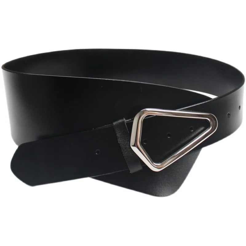 Harajuku Style Irregular Spring Suede Waist Belt