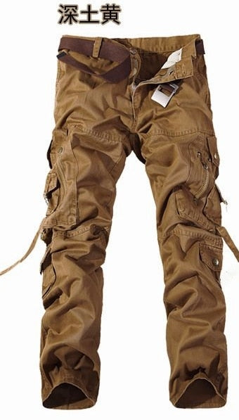 Harajuku Style Multi-Pocket Tactical Pants for Men