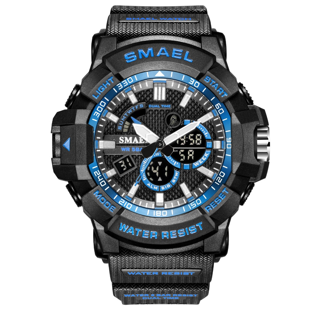 Men's Military Camouflage Waterproof Sport Watch