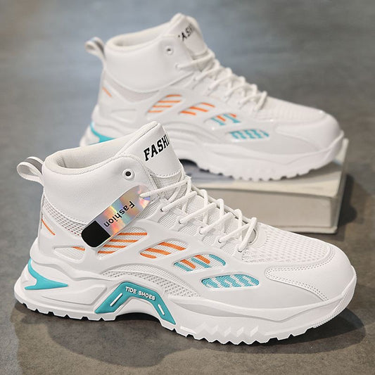 Harajuku Style High Top Sneakers for Men