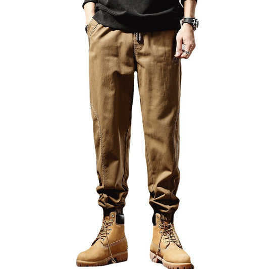 Harajuku Style Loose Straight Leg Casual Work Suit Pants