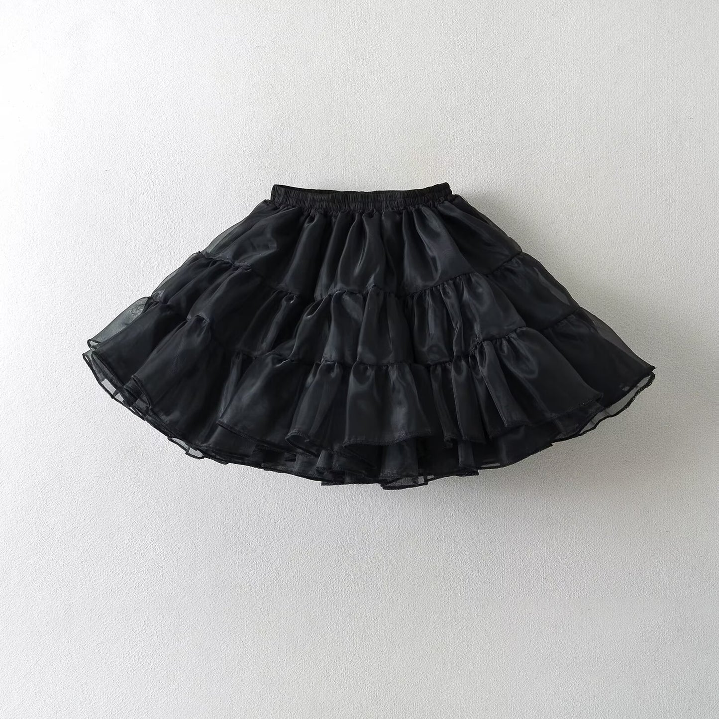 A-line Fluffy Short Skirt