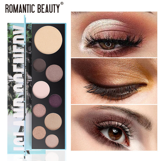 9-Color Bubble Eye Shadow Palette – Harajuku Inspired