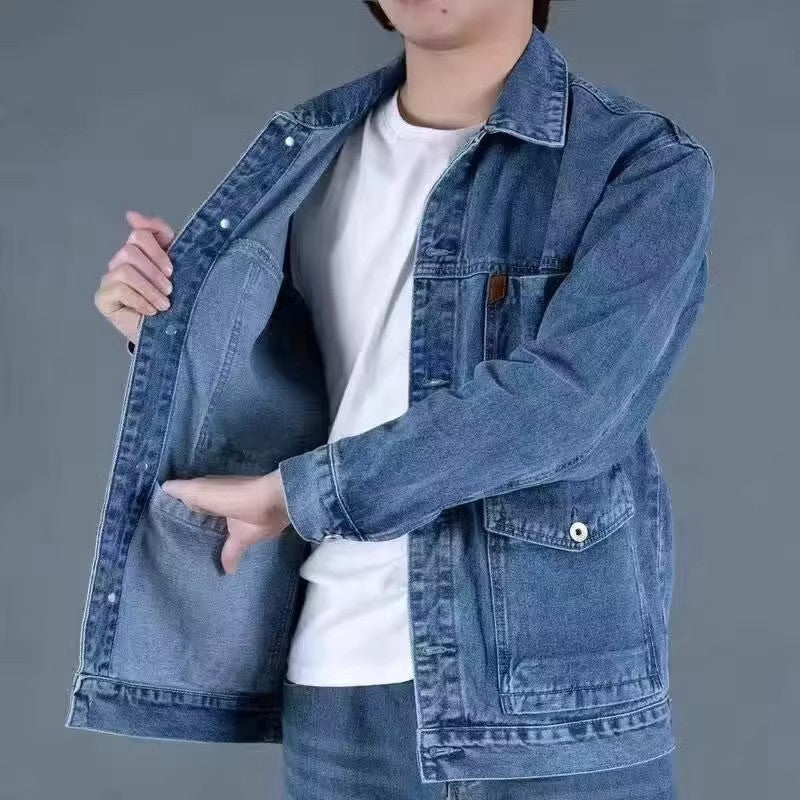 Men's Heavyweight Lined Denim Jacket
