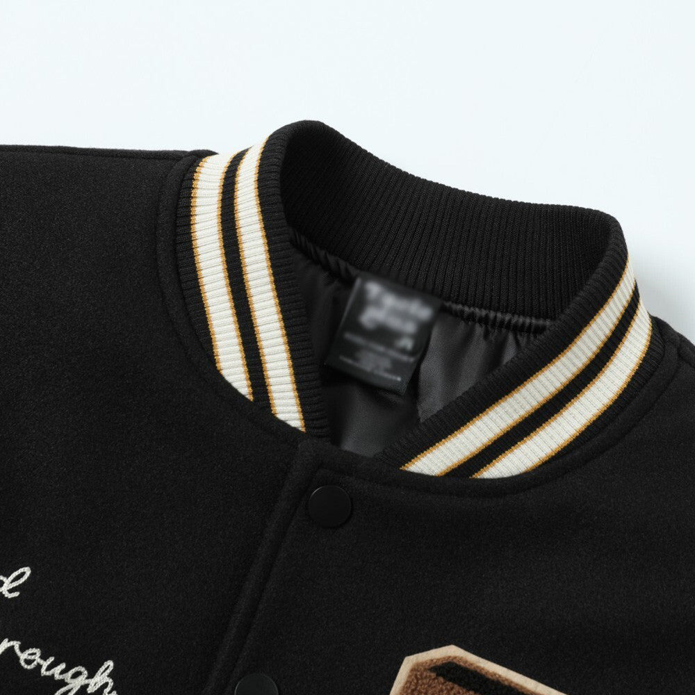 Alphabet Heavy Embroidery Baseball Uniform