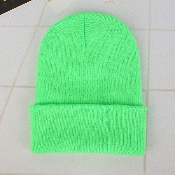 Cute Knitted Beanie Hat for Women - Harajuku Style Cap