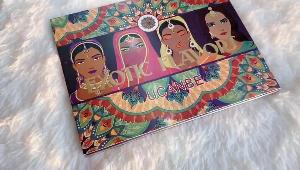 48 Colors Harajuku Exotic Eyeshadow Palette - Shimmer & Matte